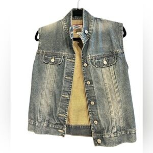 Old Navy Vintage Stonewash Denim Vest